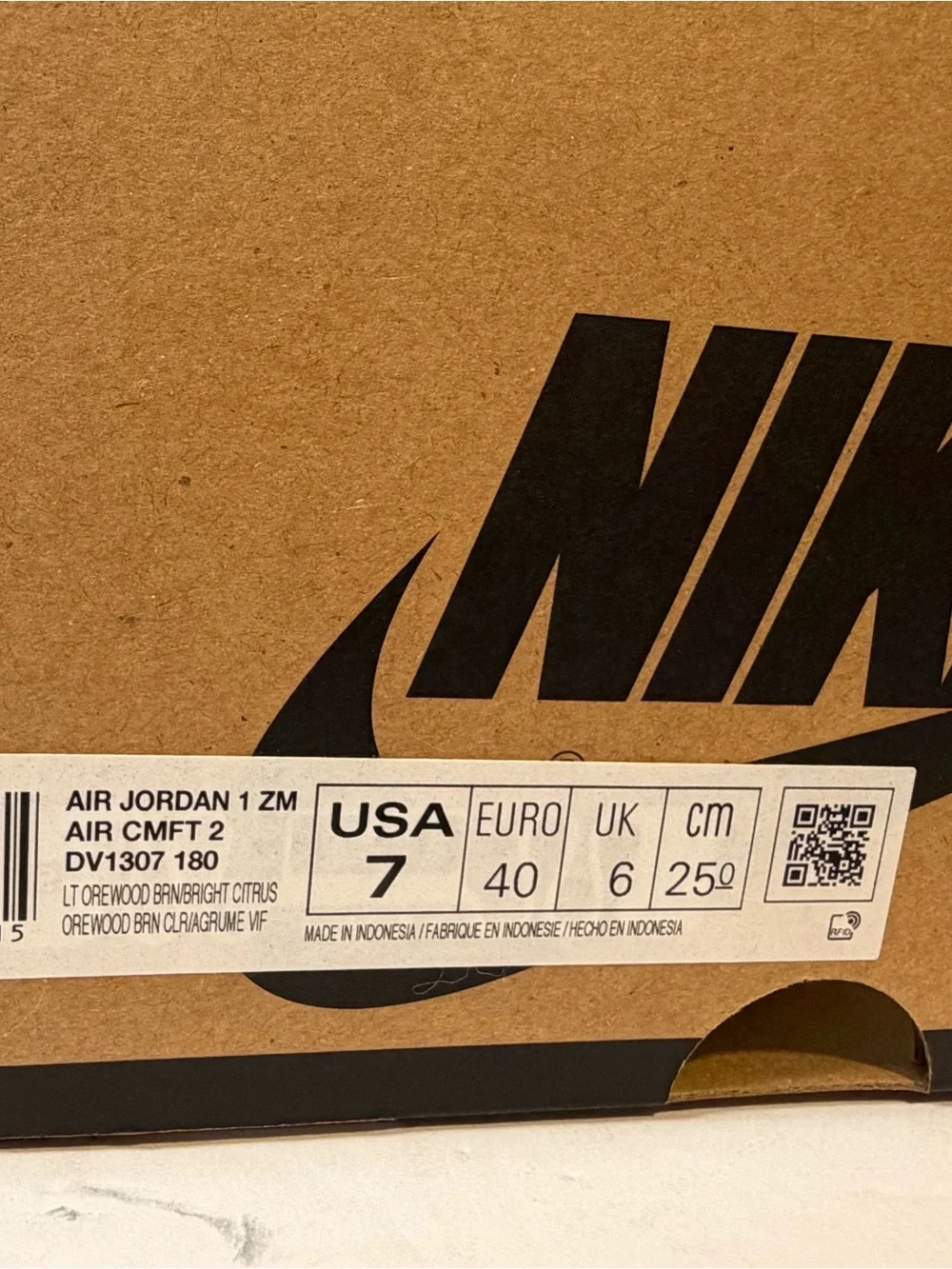 Jordan suede upper